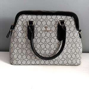 Nanette Lepore Women’s Satchel with crossbody strap or handles geometric design